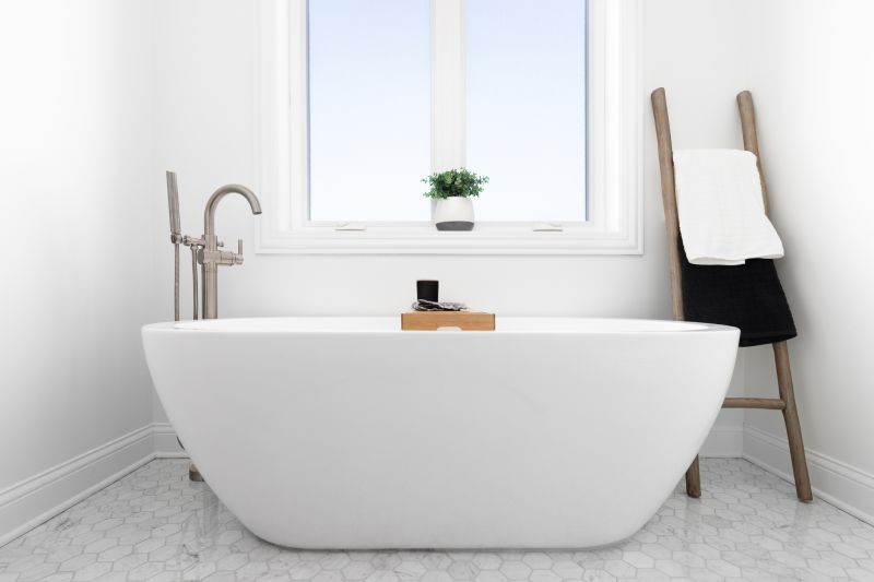 Modern bathtub installation
